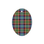 Stirling Tartan Oval Ornaments, Christmas Tree Ornament, Plaid Christmas Ornaments, Ceramic Oval Christmas Tree Decoration, Tartan Oval Ornaments, Christmas Tree Ornament, Plaid Christmas Ornaments, Ceramic Oval Christmas Tree Decoration