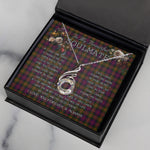To My Beautiful Soulmate Necklace In Your Eyes I Have Found My Home Clan Carnegie Modern Tartan Rising Phoenix Necklace