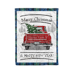 Tartan Blanket Vintage Red Truck with Christmas Tree Family Scottish Clan Gordon Ancient plaid blanket, red plaid blanket, buffalo plaid blanket, green plaid blanket, plaid fleece blanket, blue plaid blanket, red tartan blanket, tartan plaid blanket, black and white plaid blanket, , christmas plaid blanket, orange plaid blanket, tartan plaid throw blanket, pink plaid blanket, brown plaid blanket, buffalo check blanket