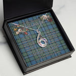 To My Beautiful Soulmate Necklace In Your Eyes I Have Found My Home Clan Robertson Hunting Ancient Tartan Rising Phoenix Necklace