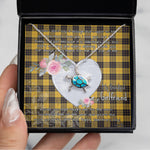Sea Turtle Necklace Gift for My Beautiful Girlfriend Valentines Necklace Clan MacLeod of Lewis Ancient Tartan Blue Turtle Necklace, Valentine Necklace Gift for Girlfriend Clan Mitchell Ancient Tartan Sunflower Pendant Necklace, Scottish Tartan Jewelry, valentine necklace, necklace girlfriend, necklace for wife, cute necklaces for girlfriend, jewelry for girlfriend, to my soulmate necklace, to my future wife necklace