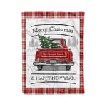 Tartan Blanket Vintage Red Truck with Christmas Tree Family Scottish Clan MacDougall Dress plaid blanket, red plaid blanket, buffalo plaid blanket, green plaid blanket, plaid fleece blanket, blue plaid blanket, red tartan blanket, tartan plaid blanket, black and white plaid blanket, , christmas plaid blanket, orange plaid blanket, tartan plaid throw blanket, pink plaid blanket, brown plaid blanket, buffalo check blanket