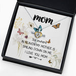 Cross Dancing Necklace - Mom Necklace Gift -Love You Always And Forever - Mother's Day Gift