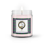 Soy Wax Candle - Buffalo Plaid Candle Clan Crest Badge Calder Tartan Plaid Soy Wax Candle, oil candle, candle handmade, wax candle, soy wax, nature wax, natural soy wax, natural soy candles, natural candle