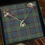 To My Beautiful Soulmate Necklace In Your Eyes I Have Found My Home Clan Nicolson Hunting Ancient Tartan Wishbone Dancing Necklace