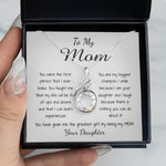 Rising Phoenix Necklace - Mom Necklace - To Mom Necklace, Gorgeous Necklace for Mom from Daughter