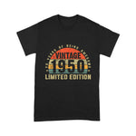 Vintage 1950 Limited Edition Outfit Retro 70th Birthday Gift Birthday Shirt - Scotstee Shop