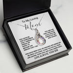 Rising Phoenix Necklace - To My Loving Mom - Love Always Your Son Necklace