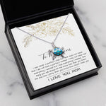 Opal Turtle Necklace - Mom Necklace Mother's Day Gift, To My Mom Necklace, Gift For Mom,  Mother's Day Necklace