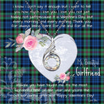 Rising Phoenix Necklace - Valentine Necklace Clan Baird Ancient Tartan Gift for Girlfriend, Gift for My Wife Rising Phoenix Necklace