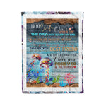 Scotstee Shop - Personalized Gift Letter To Wife Art Thanks My Wife Always Love Her Gift Fleece Blanket