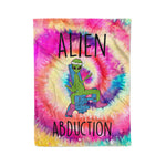 Scotstee Shop - Scotstee Shop Blanket Alien Abduction Rainbow Hippie Fleece Blanket