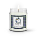 Soy Wax Candle - Buffalo Plaid Candle Clan Badge Arbuthnot Tartan Plaid Soy Wax Candle, oil candle, candle handmade, wax candle, soy wax, nature wax, natural soy wax, natural soy candles, natural candle