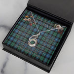 To My Beautiful Soulmate Necklace In Your Eyes I Have Found My Home Clan Galbraith Ancient Tartan Rising Phoenix Necklace