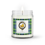 Soy Wax Candle - Buffalo Plaid Candle Clan Crest Badge Campbell Of Breadalbane Ancient Tartan Plaid Soy Wax Candle, oil candle, candle handmade, wax candle, soy wax, nature wax, natural soy wax, natural soy candles, natural candle