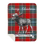 Scotstee Shop Plaid Tartan Blanket With Moose Clan MacLeay Plaid Blanket, plaid blanket australia,plaid blanket canada,plaid christmas blanket,plaid fleece sherpa blanket,plaid sherpa blanket canada,plaid sherpa blanket lipstick,plaid sherpa blanket pink,plaid sherpa blanket queen