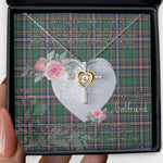 Gift For My Beautiful Girlfriend Necklace Valentine Necklace Clan MacFarlane Hunting Tartan Cross Dancing Necklace Scottish Tartan Jewelry