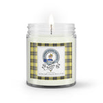 Soy Wax Candle - Buffalo Plaid Candle Clan Badge Barclay Dress Modern Tartan Plaid Soy Wax Candle, oil candle, candle handmade, wax candle, soy wax, nature wax, natural soy wax, natural soy candles, natural candle