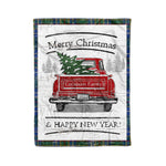 Tartan Blanket Vintage Red Truck with Christmas Tree Family Scottish Clan Cockburn Ancient plaid blanket, red plaid blanket, buffalo plaid blanket, green plaid blanket, plaid fleece blanket, blue plaid blanket, red tartan blanket, tartan plaid blanket, black and white plaid blanket, , christmas plaid blanket, orange plaid blanket, tartan plaid throw blanket, pink plaid blanket, brown plaid blanket, buffalo check blanket
