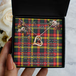 To My Beautiful Soulmate Necklace In Your Eyes I Have Found My Home Clan Buchanan Modern Tartan Forever Love Necklace