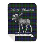 Scotstee Shop Plaid Tartan Blanket With Moose Clan Mowat Plaid Blanket, plaid blanket australia,plaid blanket canada,plaid christmas blanket,plaid fleece sherpa blanket,plaid sherpa blanket canada,plaid sherpa blanket lipstick,plaid sherpa blanket pink,plaid sherpa blanket queen