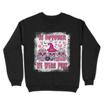 Sugar Skull Halloween Pink Ribbon Breast Cancer Awareness Womens Halloween Sweatshirts, Halloween Sweatshirt Plus Size - Scotstee Shop