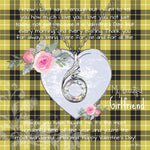Rising Phoenix Necklace - Valentine Necklace Clan Barclay Dress Modern Tartan Gift for Girlfriend, Gift for My Wife Rising Phoenix Necklace