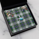 Sea Turtle Necklace To My Beautiful Soulmate Necklace In Your Eyes I Have Found My Home Clan Blackwatch Dress Modern Tartan Blue Turtle Necklace