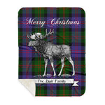 Scotstee Shop Plaid Tartan Blanket With Moose Clan Blair Plaid Blanket, plaid blanket australia,plaid blanket canada,plaid christmas blanket,plaid fleece sherpa blanket,plaid sherpa blanket canada,plaid sherpa blanket lipstick,plaid sherpa blanket pink,plaid sherpa blanket queen