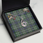 To My Beautiful Soulmate Necklace In Your Eyes I Have Found My Home Clan Blyth Tweeside District Tartan Rising Phoenix Necklace