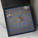To My Beautiful Soulmate Necklace In Your Eyes I Have Found My Home Clan MacBeth Ancient Tartan Crown Pendant Necklace