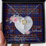 Gift For My Beautiful Girlfriend Necklace Valentine Necklace Clan Home Modern Tartan Cross Dancing Necklace Scottish Tartan Jewelry