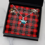 Sea Turtle Necklace To My Beautiful Soulmate Necklace In Your Eyes I Have Found My Home Clan Cunningham Modern Tartan Blue Turtle Necklace