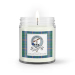 Soy Wax Candle - Buffalo Plaid Candle Clan Badge Carmichael Ancient Tartan Plaid Soy Wax Candle, oil candle, candle handmade, wax candle, soy wax, nature wax, natural soy wax, natural soy candles, natural candle