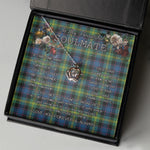 To My Beautiful Soulmate Necklace In Your Eyes I Have Found My Home Clan Watson Ancient Tartan Crown Pendant Necklace
