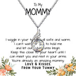 Mommy Necklace, To My Mommy Necklace, Gift For Mom To Be Necklace, Gift For First Time Mom, Expecting Mother Necklace, New Mom Necklace Gift, Mother's Day Phoenix Rising Necklace