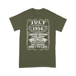 Vintage 1956 Years Old July Birthday Shirt 65th Birthday Gift Idea Birthday Shirt - Scotstee Shop