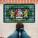 Doormat - Tartan Door Mat The Family Forsyth Ancient Welcome Mat, Plaid Doormat Scottish
