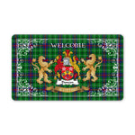 Doormat - Tartan Door Mat The Family Duncan Modern Welcome Mat, Plaid Doormat Scottish