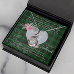 Rising Phoenix Necklace - Valentine Necklace Clan Kinloch Tartan Gift for Girlfriend, Gift for My Wife Rising Phoenix Necklace