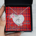Rising Phoenix Necklace - Valentine Necklace Clan Rose Tartan Gift for Girlfriend, Gift for My Wife Rising Phoenix Necklace