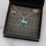 Sea Turtle Necklace To My Beautiful Soulmate Necklace In Your Eyes I Have Found My Home Clan Gordon Weathered Tartan Blue Turtle Necklace