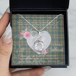 Rising Phoenix Necklace - Valentine Necklace Clan Balfour Tartan Gift for Girlfriend, Gift for My Wife Rising Phoenix Necklace