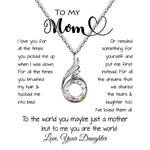 Rising Phoenix Necklace - To My Mom - To The World You Maybe Just A Mother But To Me You Are The World Mother's Day Necklace