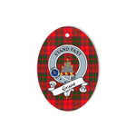 Grant Scottish Clan Badge Plaid Ornament Gift. Christmas Tree Ornament Grant Tartan Ornament,  ceramic ornament, personalized christmas ornaments, christmas tree ornaments, christmas door decorations, Plaid Ornament, Tartan Ceramic Ornament