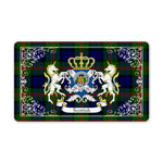 Doormat - Welcome Mat Scottish Dundas Clan Badge Tartan Door Mat, Plaid Doormat