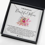 Love Dancing Necklace - Mother-In-Law Necklace, Necklace Gift For Boyfriend's Mom, To My Boyfriend's Mom Gift, Future Mother-In-Law