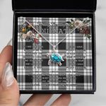 Sea Turtle Necklace To My Beautiful Soulmate Necklace In Your Eyes I Have Found My Home Clan MacFarlane Black & White Tartan Blue Turtle Necklace, Valentine Necklace Gift for Girlfriend Clan Mitchell Ancient Tartan Sunflower Pendant Necklace, Scottish Tartan Jewelry, valentine necklace, necklace girlfriend, necklace for wife, cute necklaces for girlfriend, jewelry for girlfriend, to my soulmate necklace, to my future wife necklace