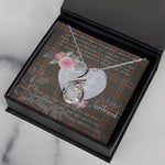 Rising Phoenix Necklace - Valentine Necklace Clan Kennedy Weathered Tartan Gift for Girlfriend, Gift for My Wife Rising Phoenix Necklace