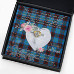 Gift For My Beautiful Girlfriend Necklace Valentine Necklace Clan Home Ancient Tartan Cross Dancing Necklace Scottish Tartan Jewelry